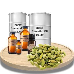 Cardamom Essential Oil - Sweet spicy aroma for warmth, freshness, and premium blends.