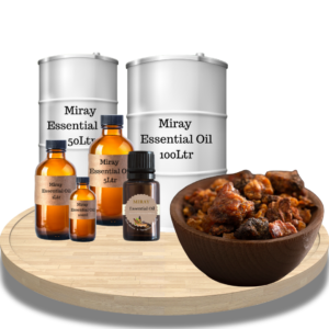 Myrrh Essential Oil - Rich resinous aroma for grounding and spiritual blends.